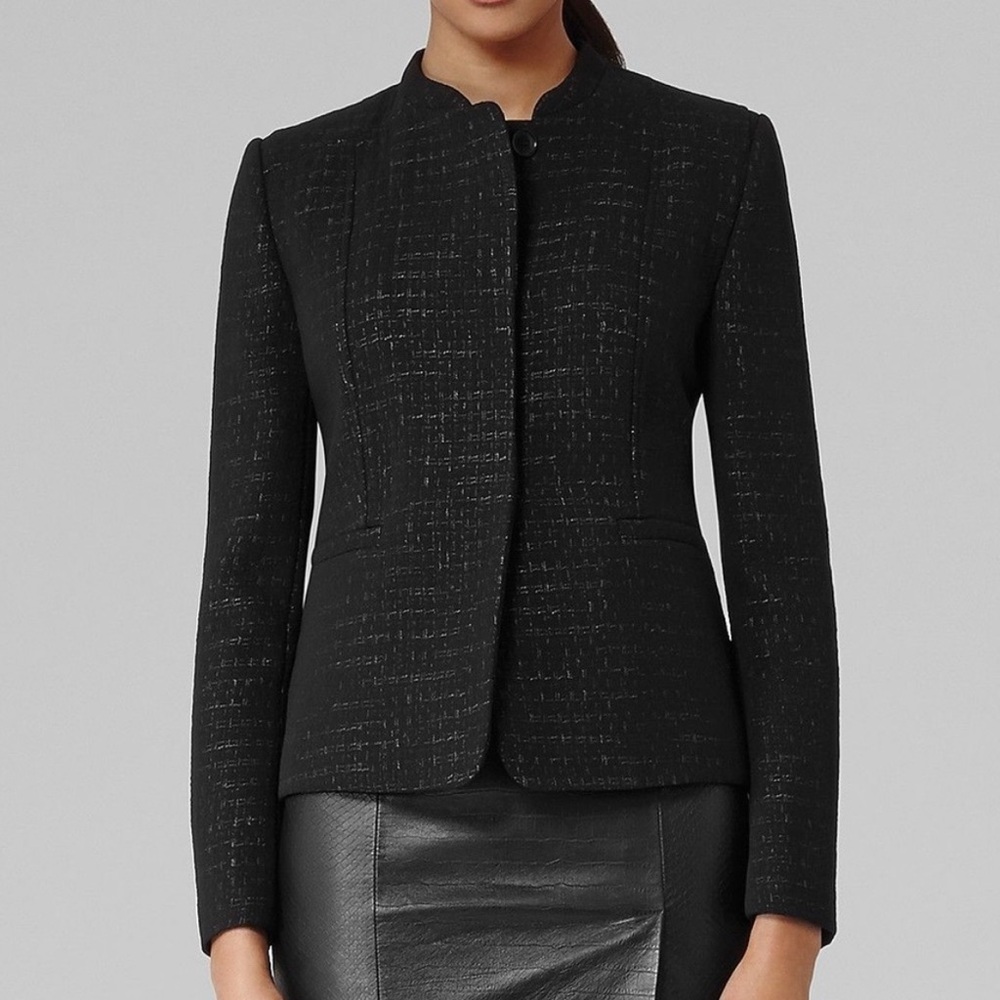 Reiss Women’s Juliette Jacket Black Size XS
